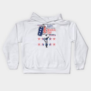 Happy Memorial Day, May 29 Kids Hoodie